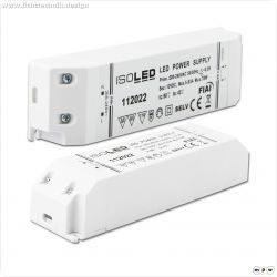 LED Trafo 12V/DC, 0-70W, SELV, flach
