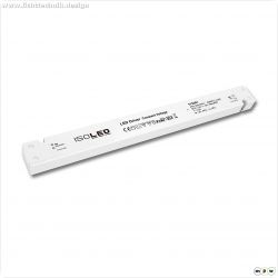 LED Trafo 12V/DC, 0-60W, SELV, ultraflach, schmal