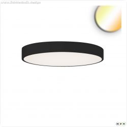 LED Deckenleuchte UGR<19 2H, schwarz, 60W|70W, IP44, DN800, ColorSwitch 2700|3000|4000K, dimmbar