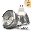ISOLED MR16 LED Strahler 5,5W COB, 38° ultra-warmweiß, dimmbar