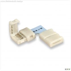Clip-Eck-Verbinder (max. 5A) C1-210 f?r 2-pol. IP20 Flexstripes mit Breite 10mm, Pitch >12mm
