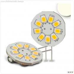 G4 LED 9SMD, 1,5W, neutralwei?, Pin seitlich