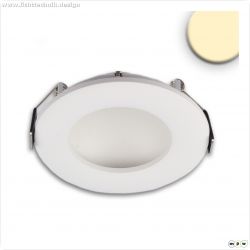 LED Downlight LUNA 8W, indirektes Licht, wei?, warmwei?