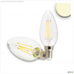 E14 LED Kerze, 4W, klar, warmwei?, dimmbar