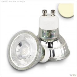 GU10 LED Strahler 5W, 45?, prismatisch, warmwei?, CRI90