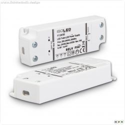 LED Trafo 24V/DC, 0-15W, SELV, ultraflach, schmal