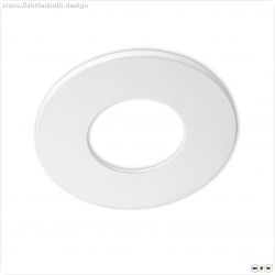 Cover Aluminium rund wei? matt f?r Sys-68