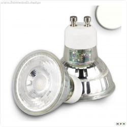 GU10 LED Strahler 5W, 45?, prismatisch, neutralwei?, CRI90