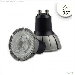 GU10 Vollspektrum LED Strahler 7W COB, 36?, 4000K, dimmbar