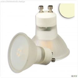GU10 LED Strahler 3W, 270?, opal, warmwei?