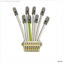 FastFix LED Linearsystem Einspeiseadapter 8-polig, 15A