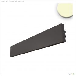 LED Wandleuchte Linear Up&Down 600, 610mm, 25W, IP40, schwarz, warmwei?
