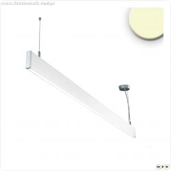 LED H?ngeleuchte Linear Up&Down 1200, 40W, prismatisch, linear- u. 90? verbindbar, wei?, warmwei?