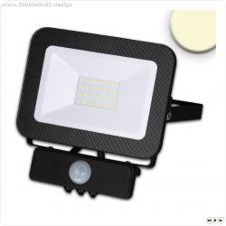 LED Fluter mit PIR-Bewegungssensor 30W, warmwei?, schwarz, IP65
