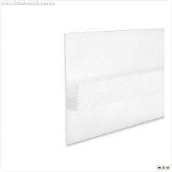 LED Trockenbauprofil Schattenfuge 40, wei? RAL 9003 200cm