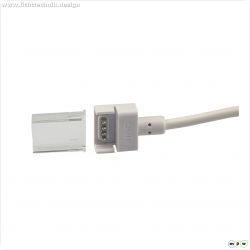 Kontakt-Kabelanschluss (max. 5A) O1-412 f?r 4-pol. IP68 Flexstripes mit Breite 12mm und Pitch >8mm
