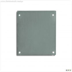 Endkappe E69 Alu silber f?r LAMP30 V1+V2, 2 STK, inkl. Schrauben
