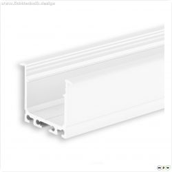 LED Einbauprofil DIVE20 Aluminium wei? RAL 9010, 200cm