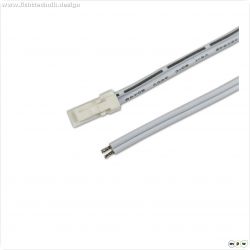 MiniAMP Anschlussstecker male, 100cm, 2-polig, wei?, max. 3A