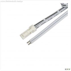 MiniAMP Anschlussstecker male, 30cm, 2-polig, wei?, max. 3A