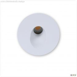 Cover Aluminium rund 1 wei? f?r Sys-Wall68