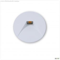 Cover Aluminium rund 2 wei? f?r Sys-Wall68