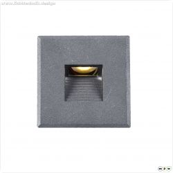 Cover Aluminium eckig 3 silbergrau f?r Sys-Wall68