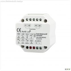 Sys-Pro 2-Push Input, Funk-Output f?r Switch/Dimm/CCT/ RGB/RGB+W Empf?nger, 100-240V