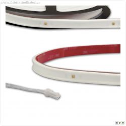 LED UV-C MiniAMP Flexband 270nm, 12V DC, 6W, IP54, 116cm, wei?, eins. Kabel + maleAMP, 12 LED/m