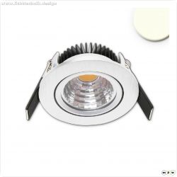 LED Einbauleuchte 68 MiniAMP alu geb?rstet 5W, 24V DC, 3000K, dimmbar