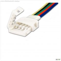 Clip-Kabelanschluss (max. 5A) C1512 f?r 5-pol. IP20 Flexstripes mit Breite 12mm und Pitch >12mm