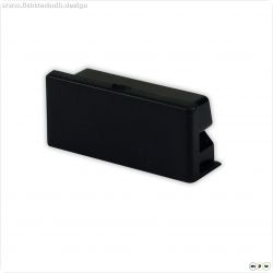 Endkappe EC75B schwarz f?r Profil PURE14 S, 1 STK