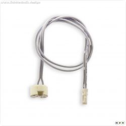 MiniAMP male-Stecker zu MR16/GU5.3 Fassung (max. 3A), 50cm