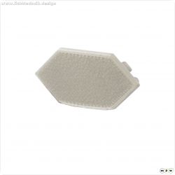 Endkappe E206 f?r LED Fliesenprofil Inneneck, 1STK