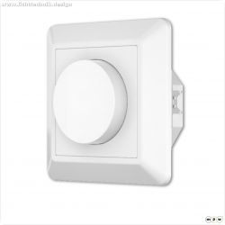 DALI 1 Gruppe Einbau-Dreh Master-Dimmer, wei?, 230V AC oder DALI-Bus Spannung