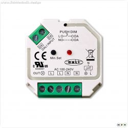 DALI-2 DT6 / Push Phasenabschnitt-Dimmer f?r dimmbare 230V Leuchtmittel/Trafos, 400VA