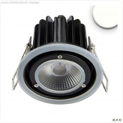 LED Einbaustrahler Sys-68 MiniAMP, 8W, 24V DC, 4000K, CRI80, dimmbar (exkl. Cover)