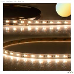 LED CRI90 SUNSET Dimm-to-warm (via PWM) Flexband, 24V DC, 14W, IP20, 1800-3000K, 5m Rolle, 60 LED/m