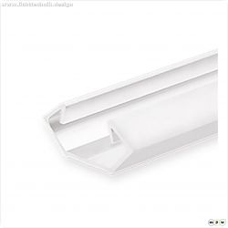 LED Eckprofil CORNER11n Aluminium wei? RAL9010, 200cm