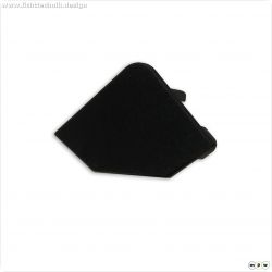 Endkappe EC96 schwarz f?r Profil CORNER11n, 1 STK