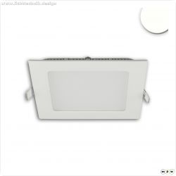 LED Downlight, 9W, eckig, ultraflach, blendungsreduziert, wei?, neutralwei?, dimmbar CRI90
