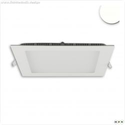 LED Downlight, 15W, eckig, ultraflach, blendungsreduziert, wei?, neutralwei?, dimmbar CRI90