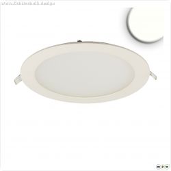 LED Downlight, 18W, rund, ultraflach, blendungsreduziert, wei?, neutralwei?, CRI90