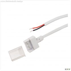 Kontakt-Kabelanschluss 200cm O1-212 f?r 2-pol. IP68 Flexstripes mit Breite 12mm und Pitch >8mm