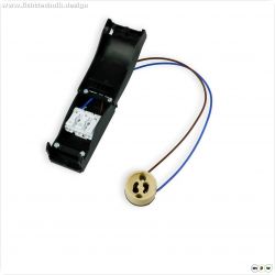 GU10 Fassung mit Anschlussbox 2x3-polig, 0,5-2,5mm?, max. 250V/2A