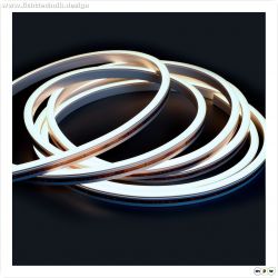 LED NeonPRO950 Custom Flexband B08H12, 24V DC, 12W, IP67, 5000K, 5m Rolle, 140 LED/m, inkl. Clips