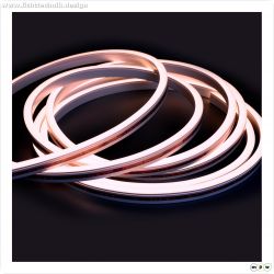 LED NeonPRO RGB Custom Flexband B08H12, 24V DC, 14,4W, IP67, 5m Rolle, 140 LED/m, inkl. Clips