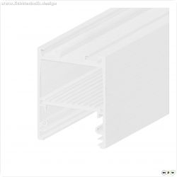 LED Leuchtenprofil LAMP30 V2 Aluminium wei? RAL 9003 300cm