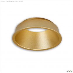 Cover f?r LED Spot und LED Modul SYS-GU10, gold, r?ckversetzt, UGR<12