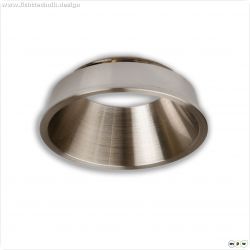 Cover f?r LED Spot und LED Modul SYS-GU10, nickel geb?rstet, r?ckversetzt, UGR<12